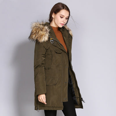 Chaqueta Acolchada Multibolsillos con Estilo Personalizado para Mujer - Image 3