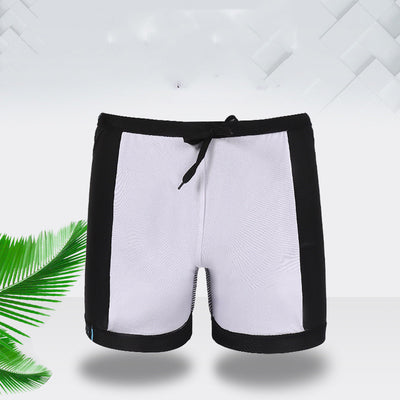 Shorts de Baño para Hombre Talla Grande a Rayas con Sombrero y Cintura Elástica 3D - Image 8