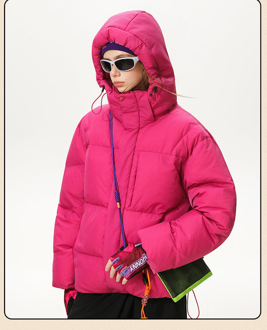 Abrigo Impermeable para Parejas con Capucha y Múltiples Bolsillos - Image 23
