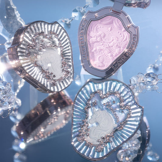 Polvo Rubor Expandible Flower Knows Unicorn Relief - Color Transformable
