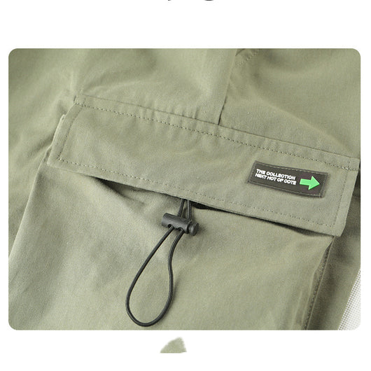 Pantalones Deportivos Holgados para Niños - Corte 3/4 Casual - Image 6