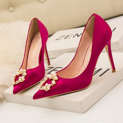 Zapatos de Tacón Stiletto Elegantes para Bodas y Eventos - Image 7