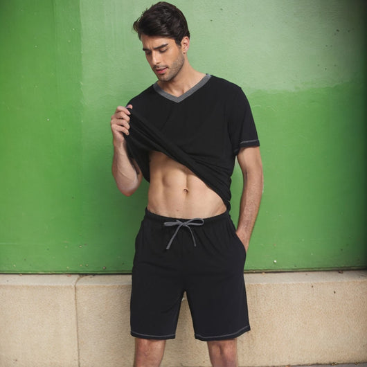 Conjunto de Shorts y Camisa Casual para Hombre - Dos Piezas - Image 6