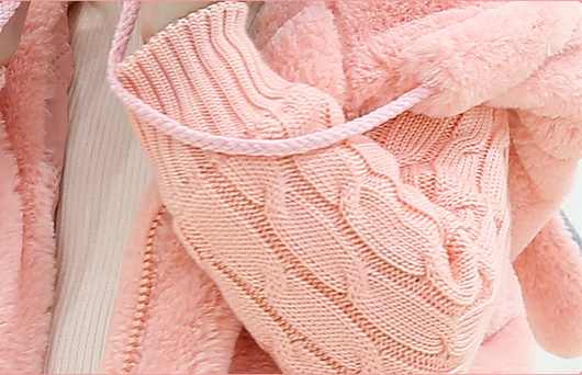 Abrigo Infantil Cálido con Capucha y Diseño Adorable - Image 10