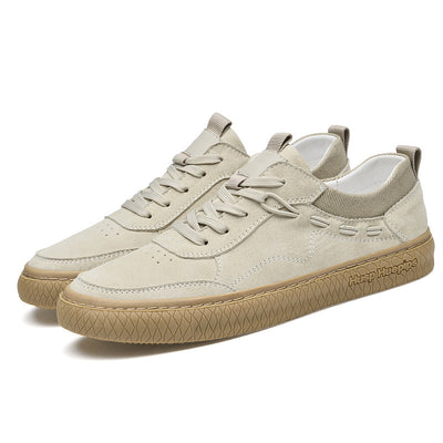 Tenis Casuales de Cuero Nobuk para Hombre - Image 3