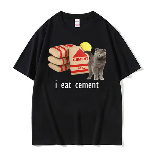 Camiseta Estampada Unisex Cuello Redondo Manga Corta Suelta - Image 3