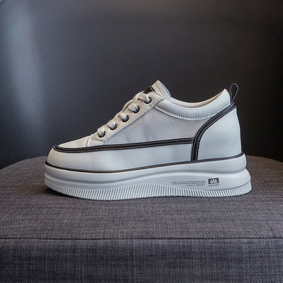 Zapatos Casuales de Plataforma para Mujer con Malla Transpirable y Efecto Adelgazante - Image 2