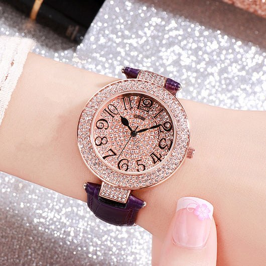 Reloj de Mujer Resistente al Agua con Esfera Grande - Diseño Moderno Estudiante - Image 4