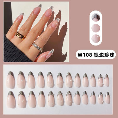 Uñas Postizas Bailarina Removibles con Diseño de Arte Nail - Image 17