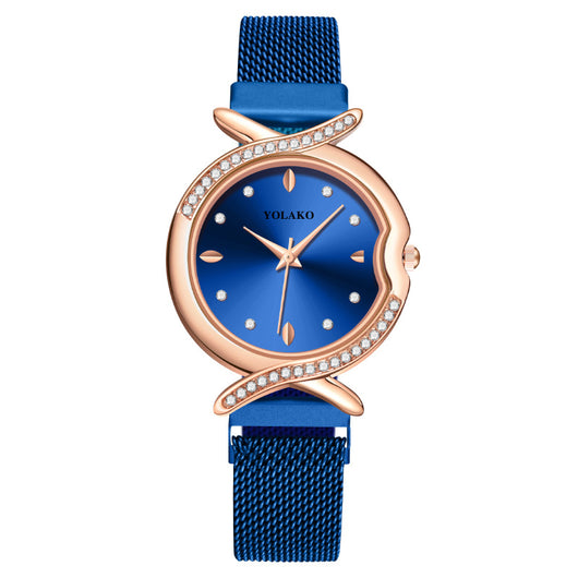 Reloj de Cuarzo para Mujer con Cristales de Diamante - Image 5
