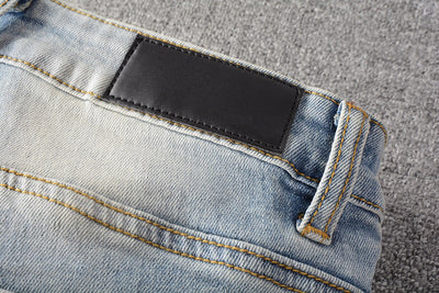 Jeans Skinny Ajustados con Algodón Elástico y Efecto Desgastado - Image 22