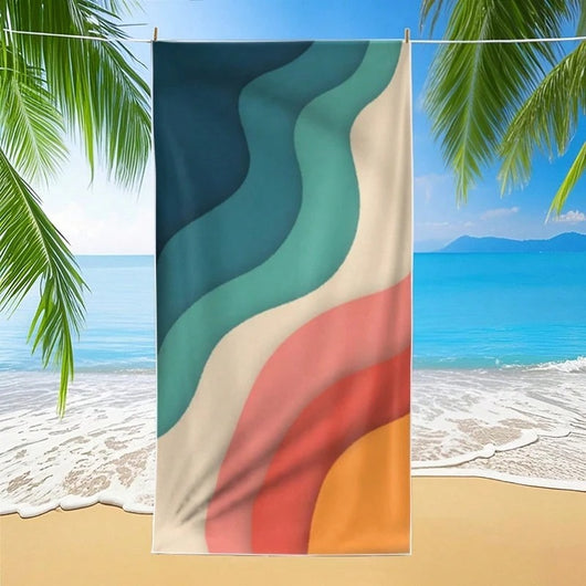 Toalla de Playa Microfibra Secado Rápido con Diseño Creativo - Image 27