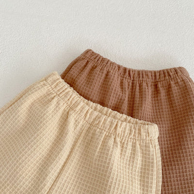 Pantalones Holgados de Algodón Acanalado para Niños - Image 10