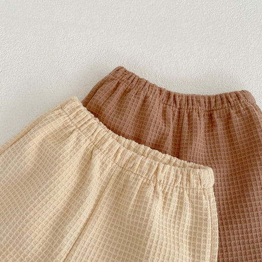 Pantalones Holgados de Algodón Acanalado para Niños - Image 10