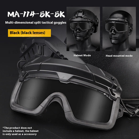 Gafas Tácticas Multifuncionales para Exterior - Dos Modos de Uso - Image 9