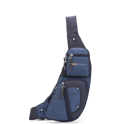 Bolsa Triangular Multibolsillos Colores Sólidos - Image 7