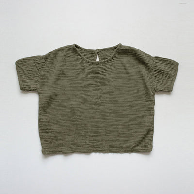 Blusa Infantil de Manga Corta para Niñas - Image 5