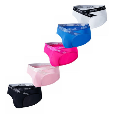 Calzoncillos Briefs Deportivos de Tiro Bajo y Letras para Hombre - Image 2
