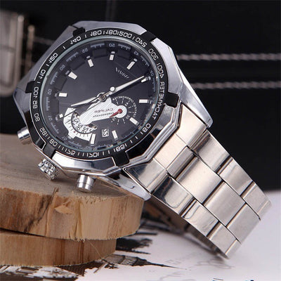 Reloj Mecánico Automático para Hombre con Calendario, Luminoso e Impermeable - Image 2