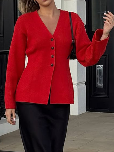 Camisa Abrigo Larga con Botones para Mujer - Image 9