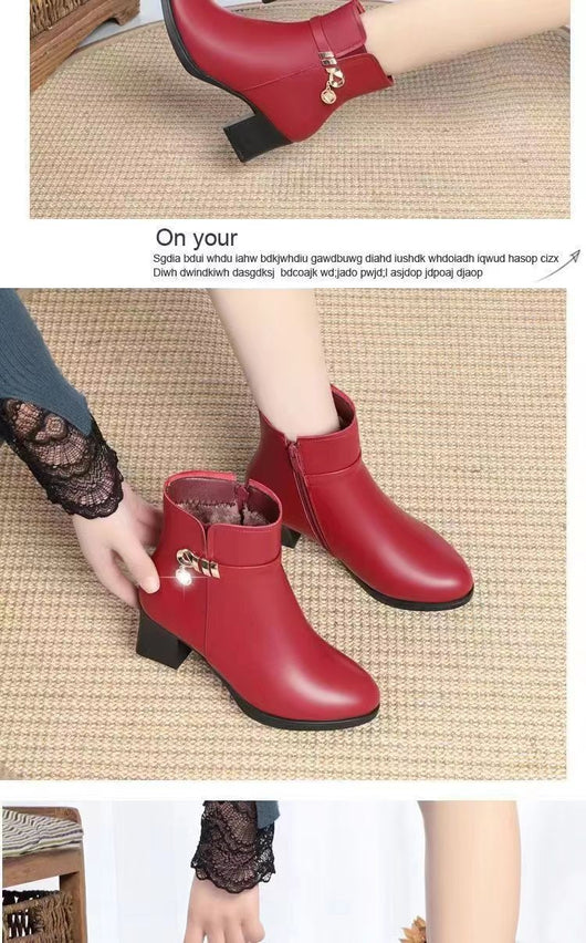 Botas Térmicas de Terciopelo Antideslizantes para Mujer Adulta - Image 15