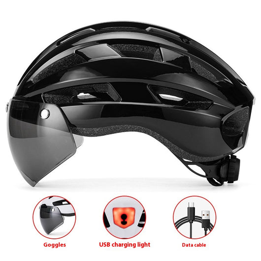 Casco Ciclista con Gafas Magnéticas y Lentes Fotocromáticas - Image 8