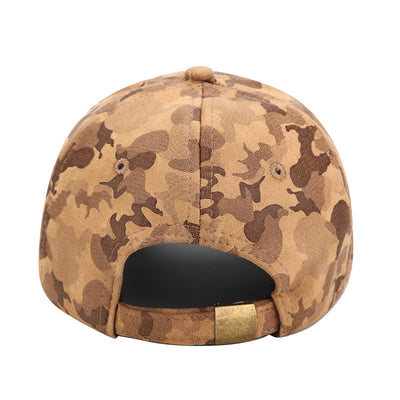 Gorra de Béisbol Camuflaje en Ante - Diseño Minimalista - Image 3