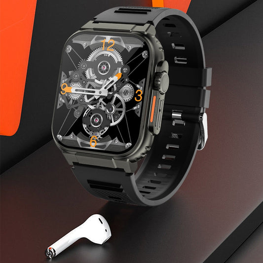 Reloj Inteligente con Llamadas Bluetooth, Monitor Cardíaco y Seguimiento de Ejercicio