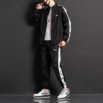 Conjunto Deportivo Casual de Dos Piezas con Manga Larga para Hombre - Image 7