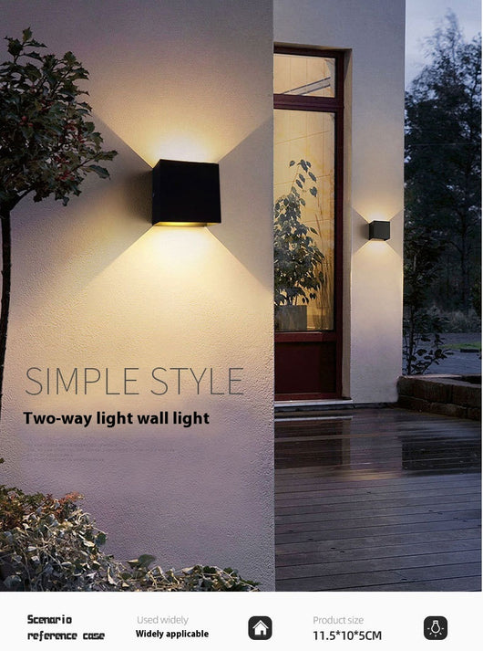 Lámpara LED Exterior Impermeable para Jardín, Patio y Entrada - Image 22