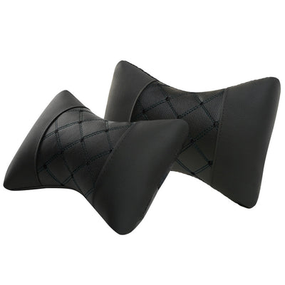 Almohada Cervical Acolchada de Cuero para Auto - Soporte Neck Pillow - Image 6