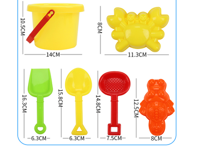 Juego de Cubetas y Accesorios para Playa - Image 7