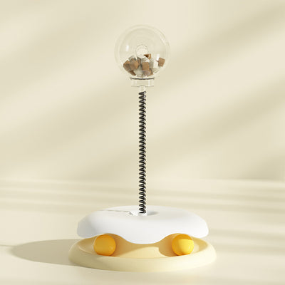 Juguete Interactivo 2 en 1 con Dispensador de Alimento y Pelota Giratoria para Gatos - Image 11