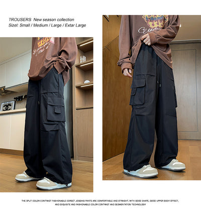 Pantalones Rectos Holgados Estilo Hong Kong - Casual e Informal - Image 12