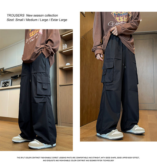 Pantalones Rectos Holgados Estilo Hong Kong - Casual e Informal - Image 12