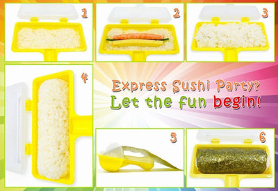 Molde Portátil para Bolas de Arroz y Sushi - Image 15