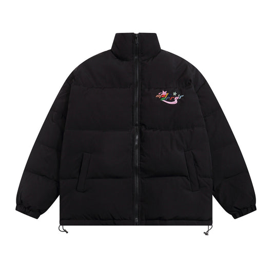 Abrigo Casual para Hombre con Bordado de Letras - Image 3