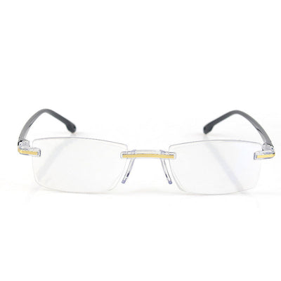 Gafas de Lectura sin Marco con Corte de Diamante - Image 9