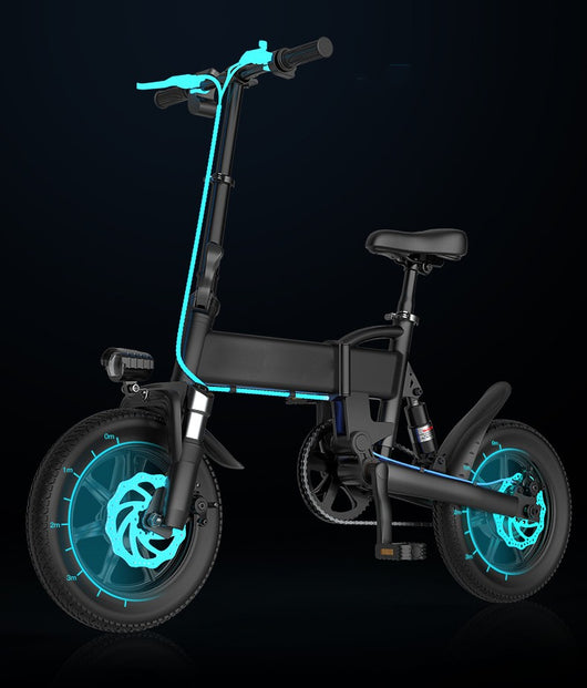 Bicicleta Eléctrica Compacta 14 Pulgadas con Batería de Litio - Image 14