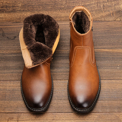 Botas de Vestir con Cierre y Detalles de Piel Sintética - Image 10
