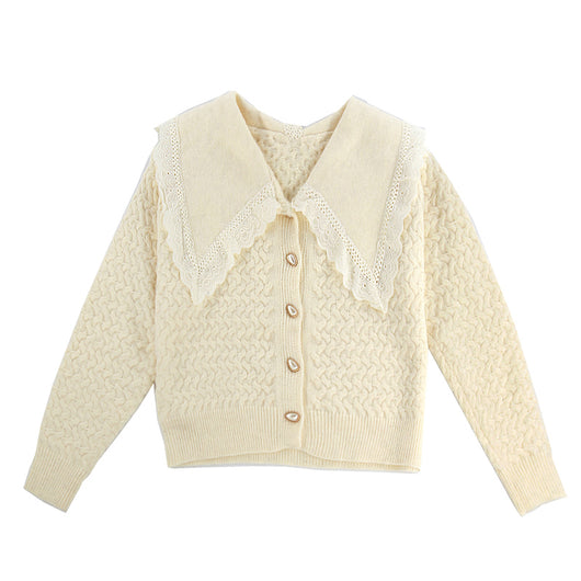 Cardigan Encaje Suave Navideño para Mujer - Image 3