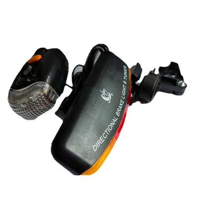 Kit de Seguridad para Bicicleta: Luz Trasera Inteligente + Bocina Electrónica 8 Tonos - Image 5