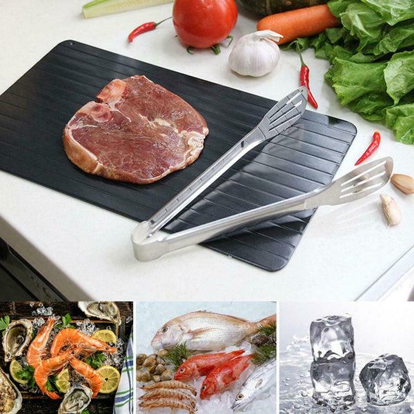Bandeja Descongelante Rápida - Descongela Carnes y Alimentos en Minutos