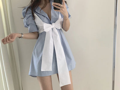Blusa para Mujer con Detalle de Pecho y Mangas Abullonadas Medianas - Image 9