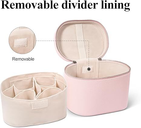 Bolsa de Cosméticos Grande de Cuero con Cierre Elástico - Image 13