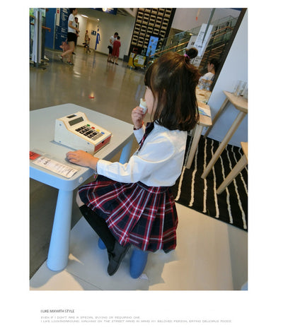 Conjunto Infantil Elegante: Blusa y Falda Dos Piezas - Image 15