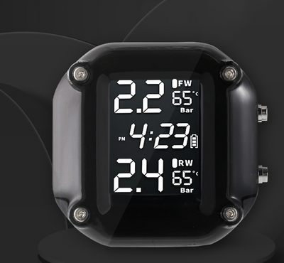 Sistema de Monitoreo de Presión de Llantas Inalámbrico para Motocicleta - Image 2