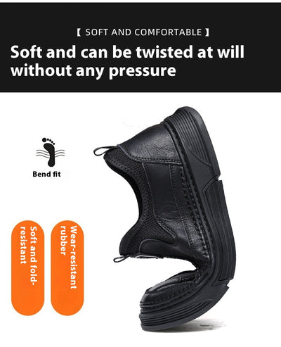 Zapatos Casuales de Hombre Lisos - Cómodos para Uso Diario - Image 11