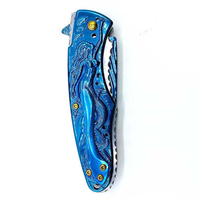 Cuchillo de Supervivencia Plegable para Camping Outdoor - Image 15