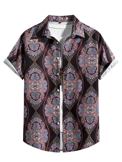 Camisa Suelta de Playa para Hombre - Manga Corta y Cómoda - Image 27